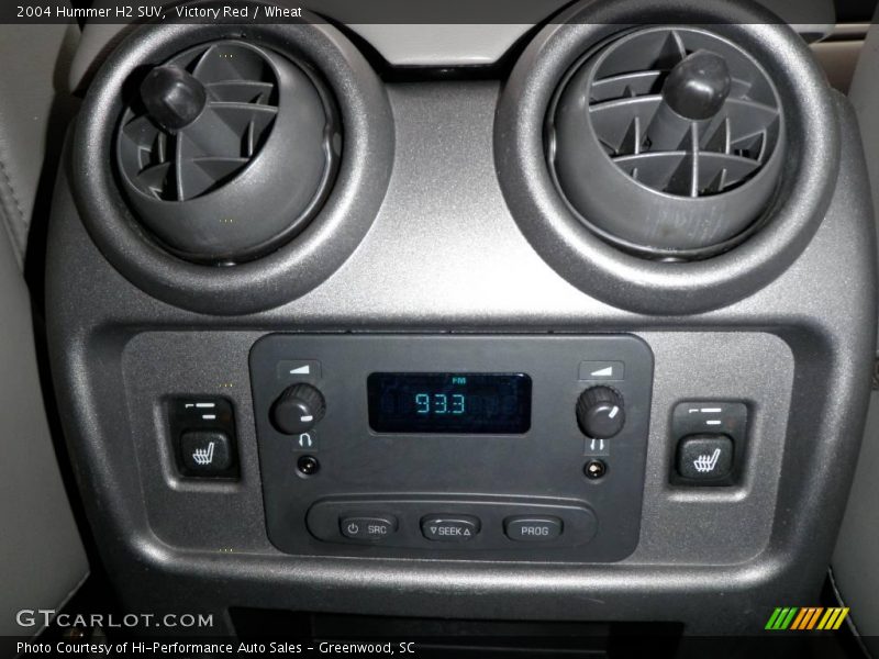 Victory Red / Wheat 2004 Hummer H2 SUV