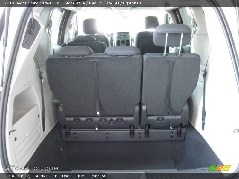 Stone White / Medium Slate Gray/Light Shale 2010 Dodge Grand Caravan SXT
