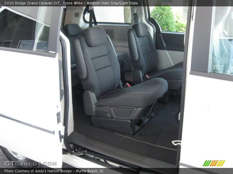 Stone White / Medium Slate Gray/Light Shale 2010 Dodge Grand Caravan SXT