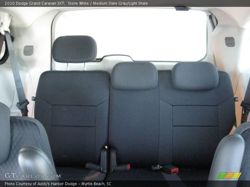 Stone White / Medium Slate Gray/Light Shale 2010 Dodge Grand Caravan SXT