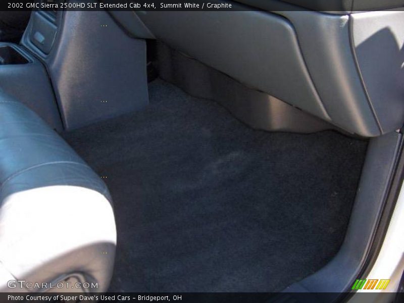 Summit White / Graphite 2002 GMC Sierra 2500HD SLT Extended Cab 4x4