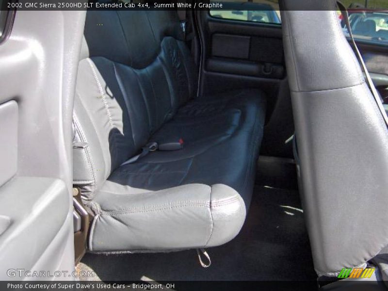 Summit White / Graphite 2002 GMC Sierra 2500HD SLT Extended Cab 4x4