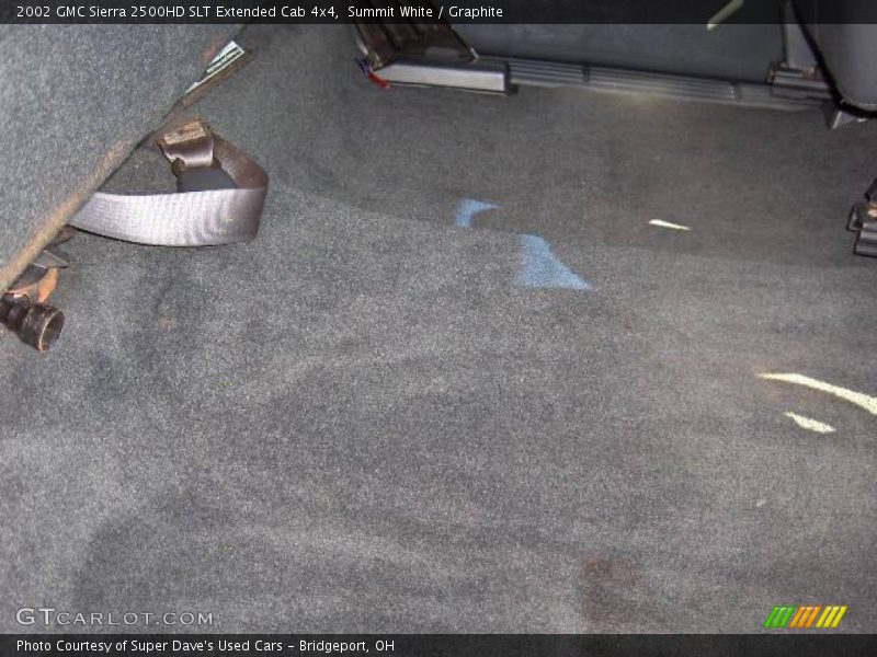Summit White / Graphite 2002 GMC Sierra 2500HD SLT Extended Cab 4x4