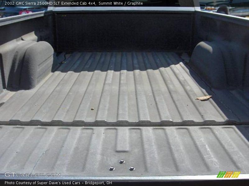 Summit White / Graphite 2002 GMC Sierra 2500HD SLT Extended Cab 4x4
