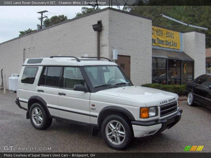 Chawton White / Bahama Beige 2002 Land Rover Discovery II SE7