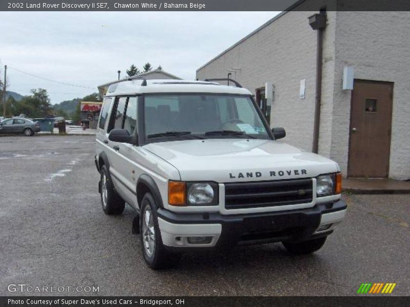Chawton White / Bahama Beige 2002 Land Rover Discovery II SE7