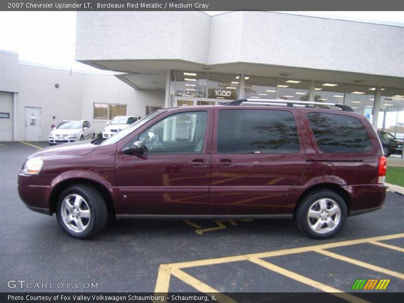 Bordeaux Red Metallic / Medium Gray 2007 Chevrolet Uplander LT