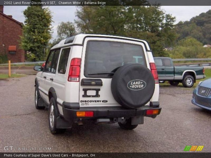 Chawton White / Bahama Beige 2002 Land Rover Discovery II SE7