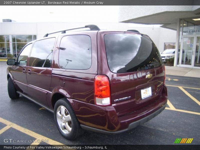 Bordeaux Red Metallic / Medium Gray 2007 Chevrolet Uplander LT