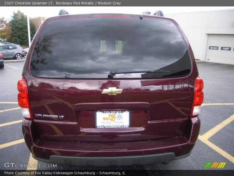 Bordeaux Red Metallic / Medium Gray 2007 Chevrolet Uplander LT