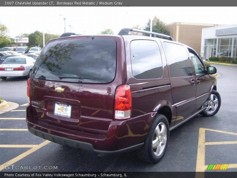 Bordeaux Red Metallic / Medium Gray 2007 Chevrolet Uplander LT