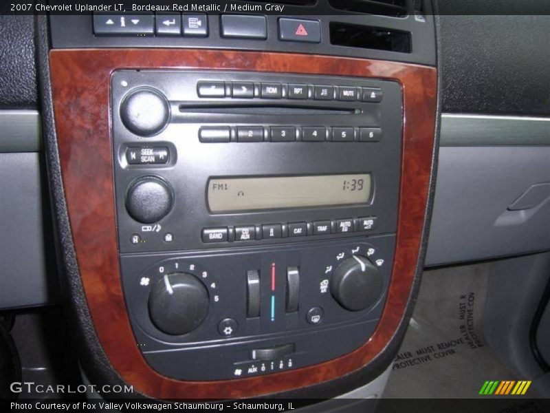 Bordeaux Red Metallic / Medium Gray 2007 Chevrolet Uplander LT