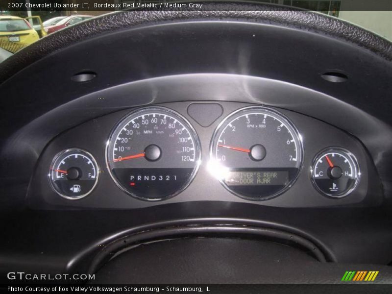 Bordeaux Red Metallic / Medium Gray 2007 Chevrolet Uplander LT