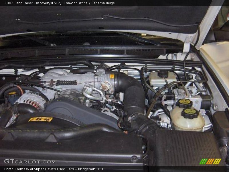 Chawton White / Bahama Beige 2002 Land Rover Discovery II SE7