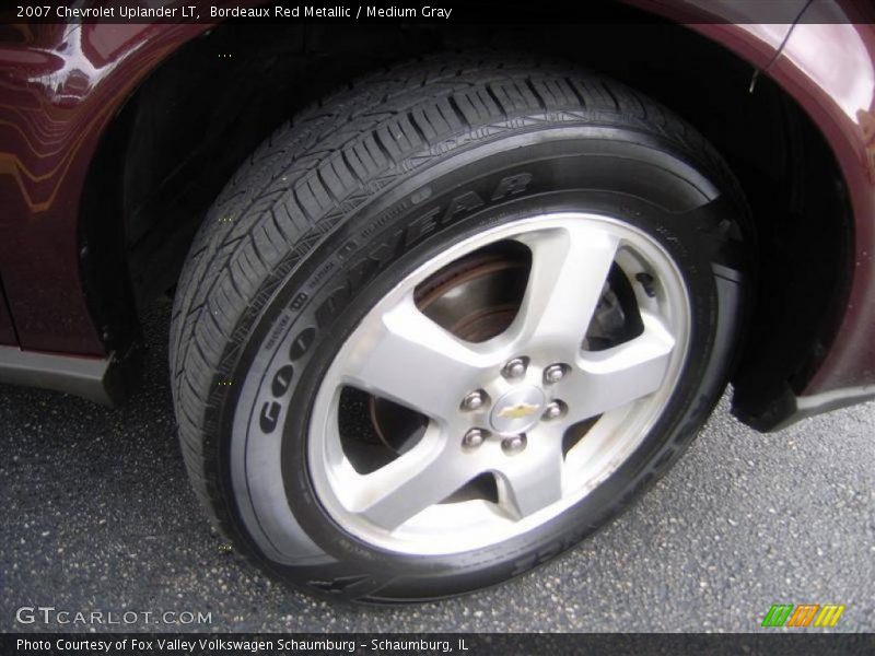 Bordeaux Red Metallic / Medium Gray 2007 Chevrolet Uplander LT