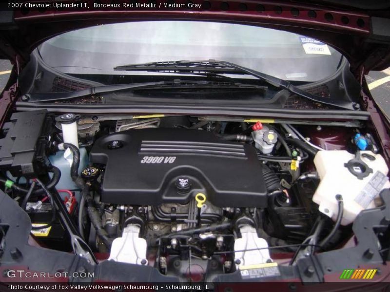 Bordeaux Red Metallic / Medium Gray 2007 Chevrolet Uplander LT