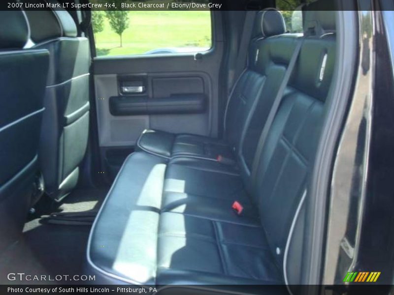 Black Clearcoat / Ebony/Dove Grey 2007 Lincoln Mark LT SuperCrew 4x4
