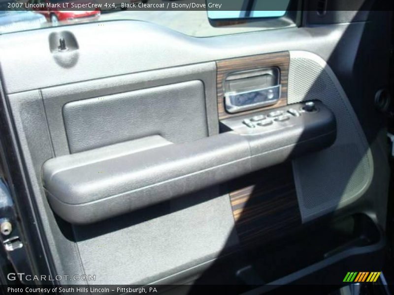 Black Clearcoat / Ebony/Dove Grey 2007 Lincoln Mark LT SuperCrew 4x4