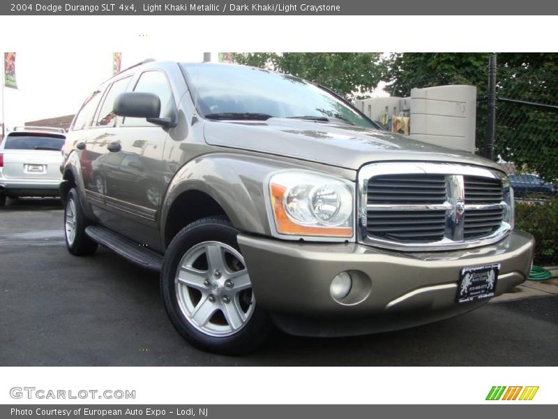 Light Khaki Metallic / Dark Khaki/Light Graystone 2004 Dodge Durango SLT 4x4
