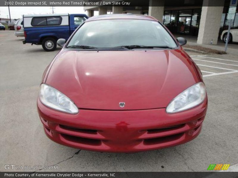 Inferno Red Tinted Pearlcoat / Dark Slate Gray 2002 Dodge Intrepid SE