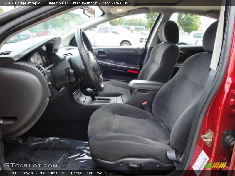 Inferno Red Tinted Pearlcoat / Dark Slate Gray 2002 Dodge Intrepid SE