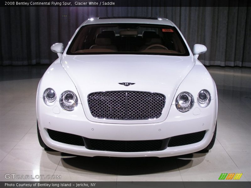 Glacier White / Saddle 2008 Bentley Continental Flying Spur