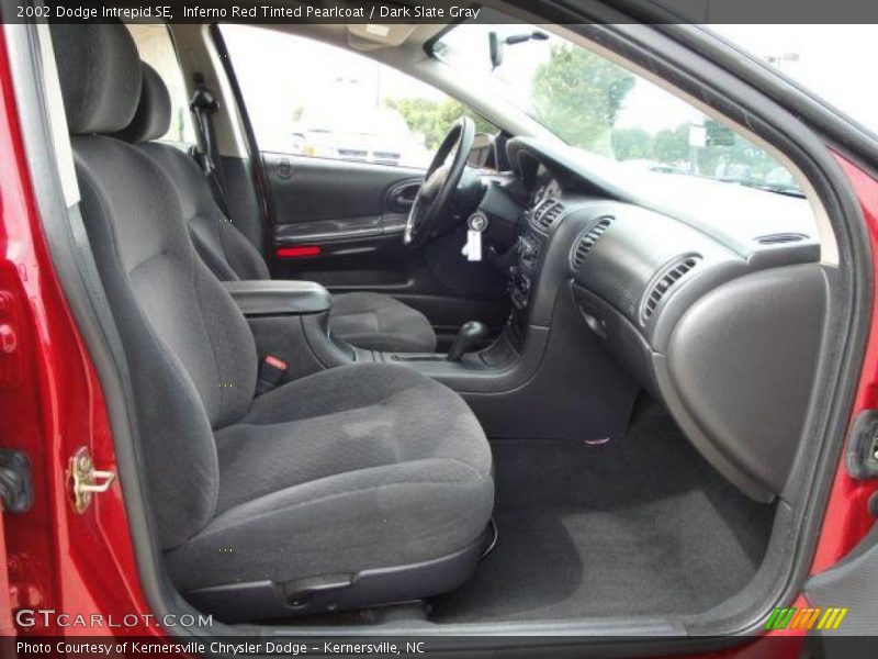 Inferno Red Tinted Pearlcoat / Dark Slate Gray 2002 Dodge Intrepid SE