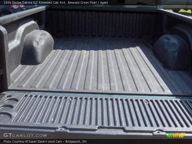 Emerald Green Pearl / Agate 1999 Dodge Dakota SLT Extended Cab 4x4