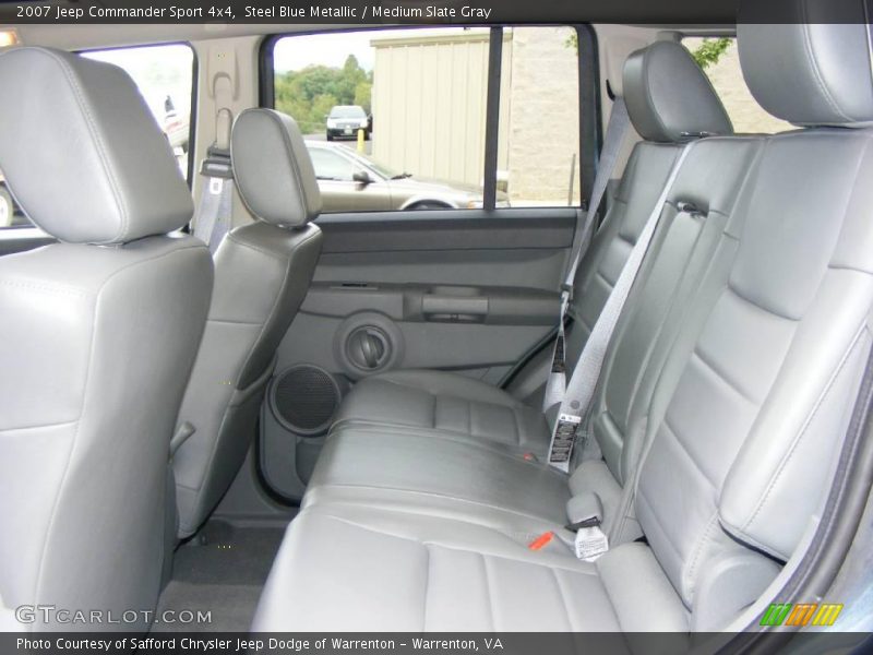 Steel Blue Metallic / Medium Slate Gray 2007 Jeep Commander Sport 4x4