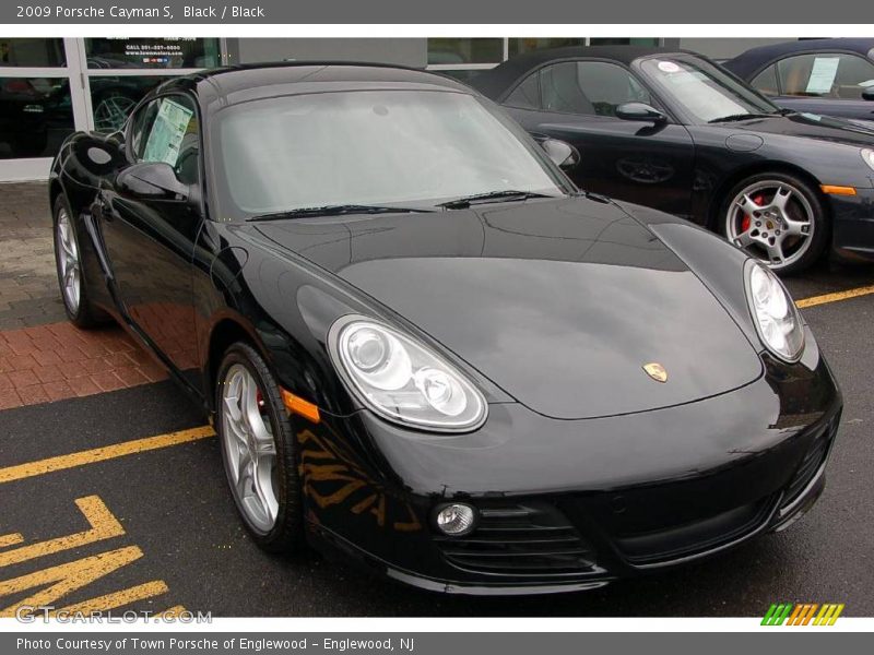 Black / Black 2009 Porsche Cayman S