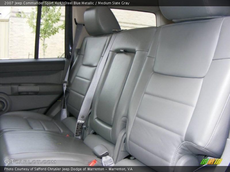 Steel Blue Metallic / Medium Slate Gray 2007 Jeep Commander Sport 4x4