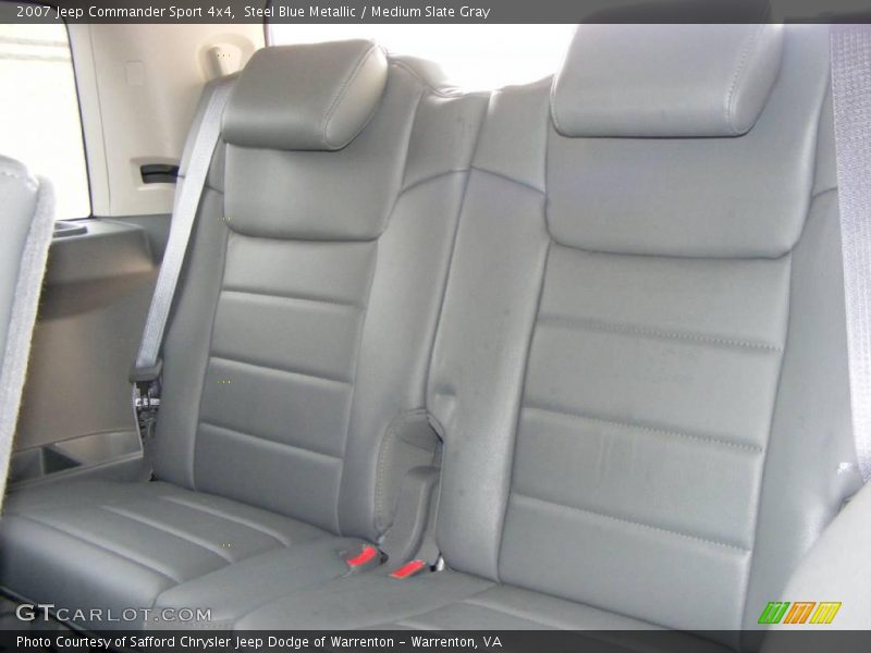 Steel Blue Metallic / Medium Slate Gray 2007 Jeep Commander Sport 4x4