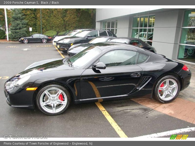 Black / Black 2009 Porsche Cayman S
