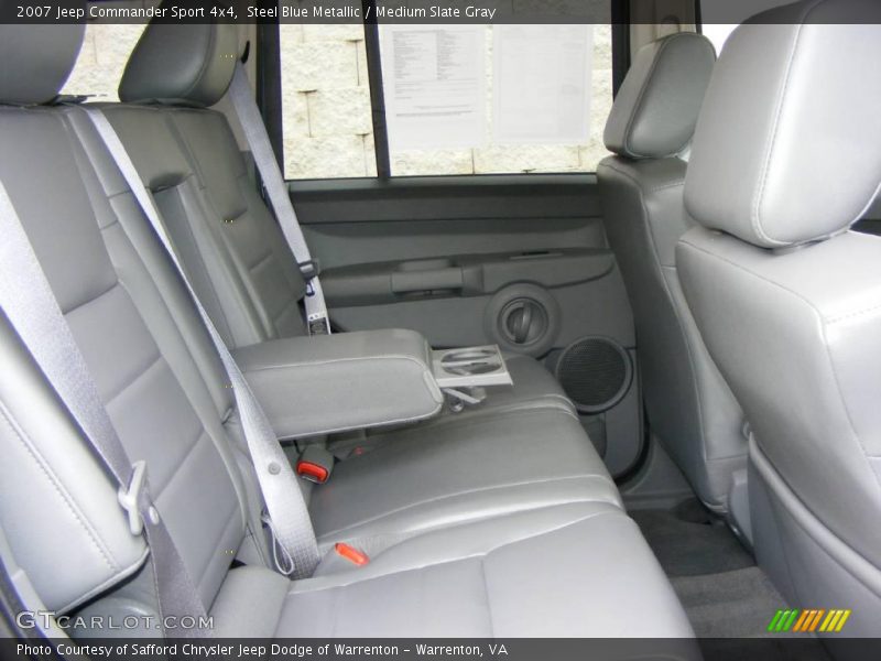 Steel Blue Metallic / Medium Slate Gray 2007 Jeep Commander Sport 4x4