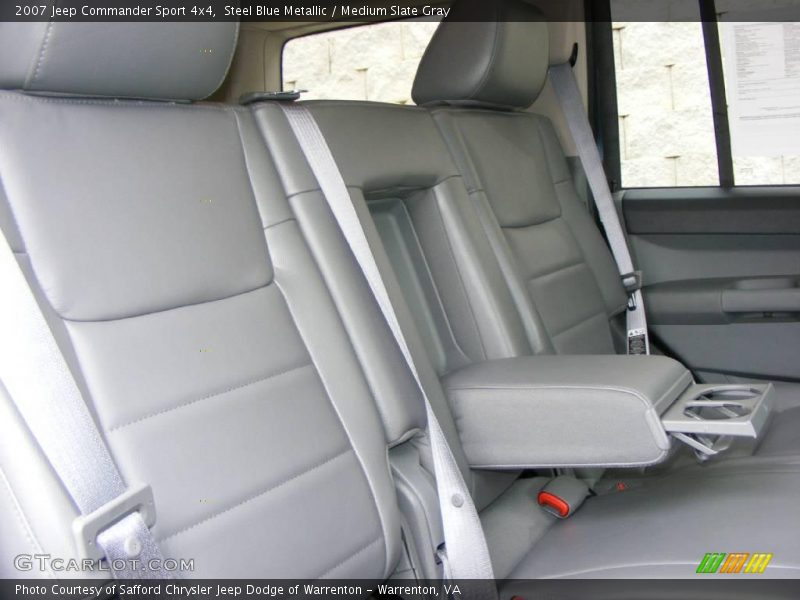 Steel Blue Metallic / Medium Slate Gray 2007 Jeep Commander Sport 4x4