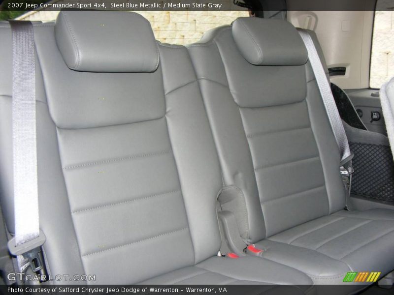 Steel Blue Metallic / Medium Slate Gray 2007 Jeep Commander Sport 4x4