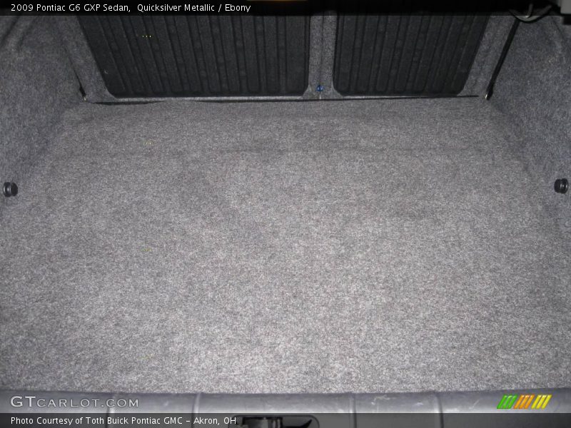 Quicksilver Metallic / Ebony 2009 Pontiac G6 GXP Sedan