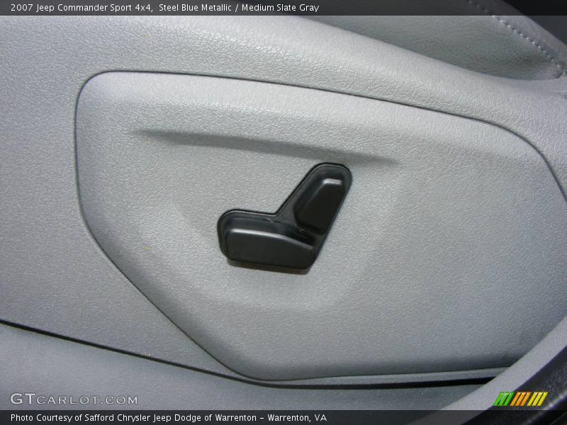 Steel Blue Metallic / Medium Slate Gray 2007 Jeep Commander Sport 4x4