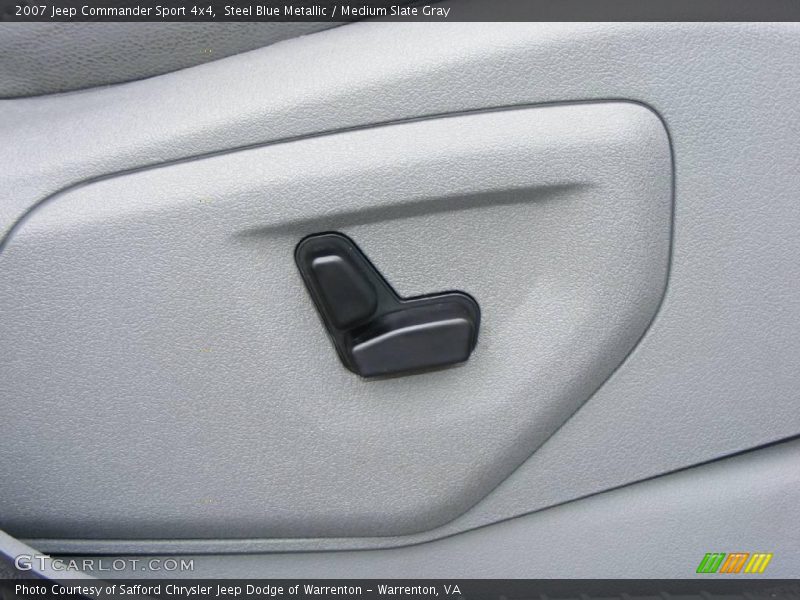 Steel Blue Metallic / Medium Slate Gray 2007 Jeep Commander Sport 4x4