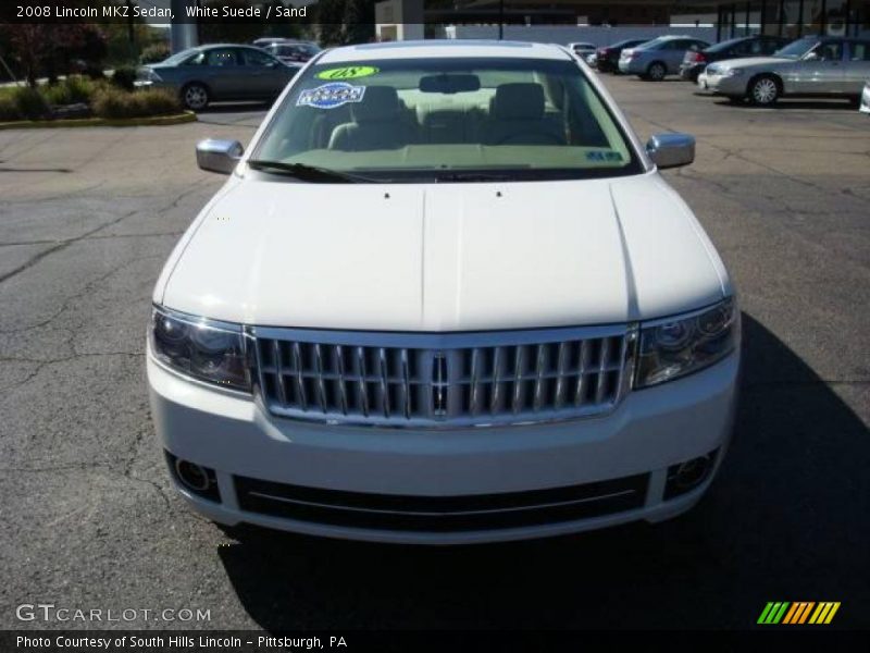 White Suede / Sand 2008 Lincoln MKZ Sedan