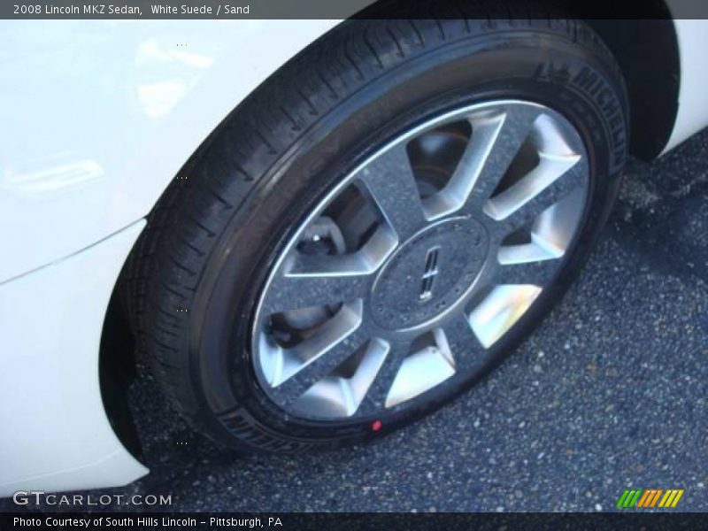 White Suede / Sand 2008 Lincoln MKZ Sedan