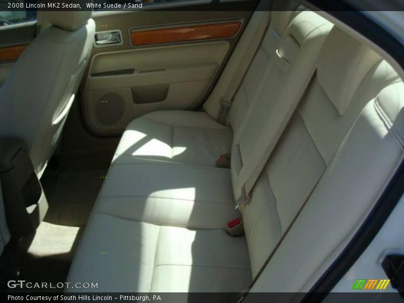 White Suede / Sand 2008 Lincoln MKZ Sedan
