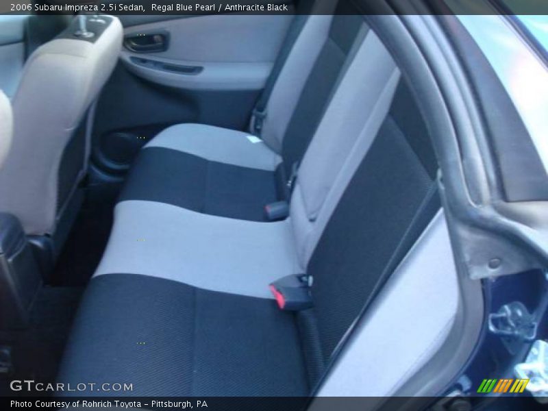 Regal Blue Pearl / Anthracite Black 2006 Subaru Impreza 2.5i Sedan