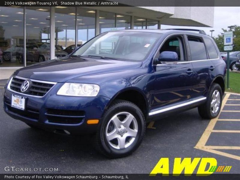 Shadow Blue Metallic / Anthracite 2004 Volkswagen Touareg V6