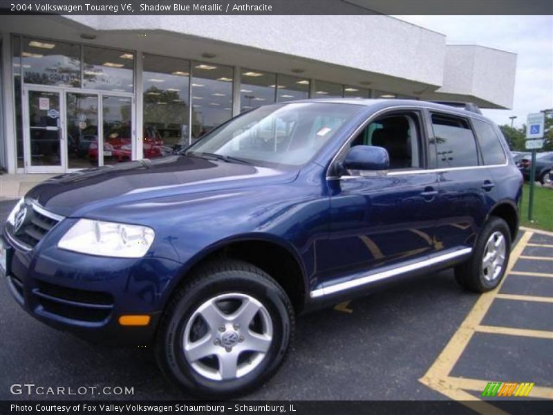 Shadow Blue Metallic / Anthracite 2004 Volkswagen Touareg V6