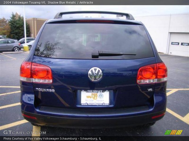 Shadow Blue Metallic / Anthracite 2004 Volkswagen Touareg V6