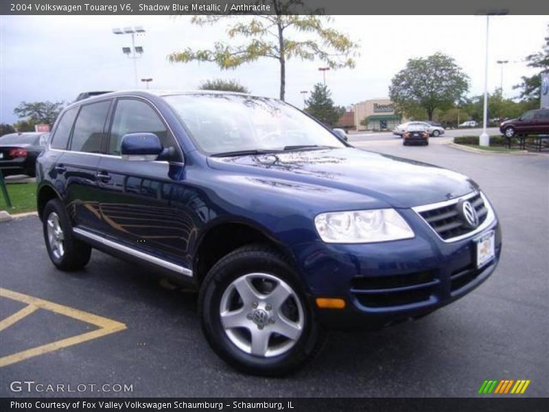 Shadow Blue Metallic / Anthracite 2004 Volkswagen Touareg V6