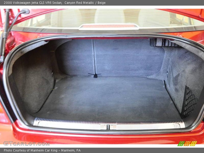 Canyon Red Metallic / Beige 2000 Volkswagen Jetta GLS VR6 Sedan