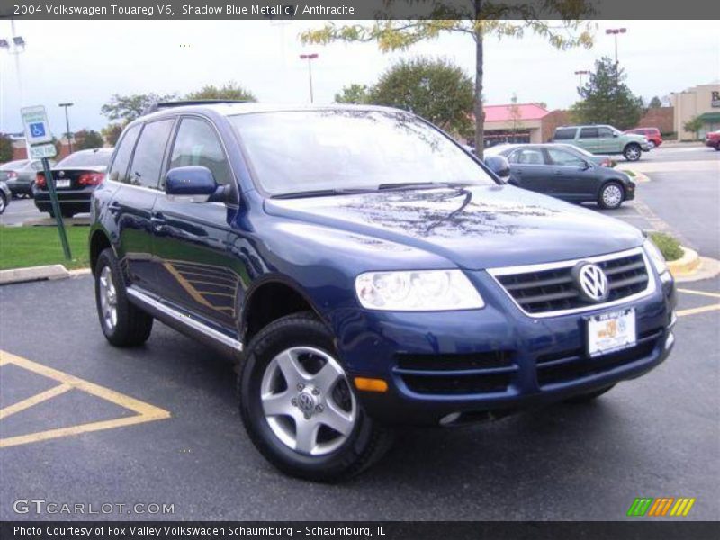 Shadow Blue Metallic / Anthracite 2004 Volkswagen Touareg V6