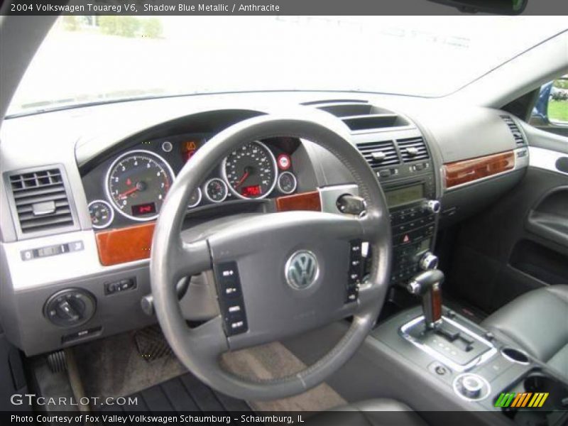 Shadow Blue Metallic / Anthracite 2004 Volkswagen Touareg V6